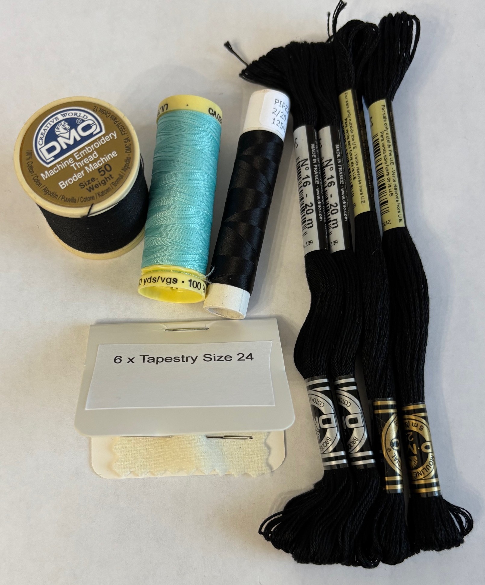Blackwork Thread Pack